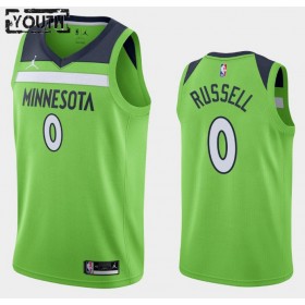 Camiseta Niños NBA Minnesota Timberwolves D Angelo Russell 0 2020-21 Jordan Brand Statement Edition Swingman